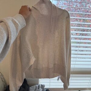 Old Navy Women’s Beige Textured Hoodie